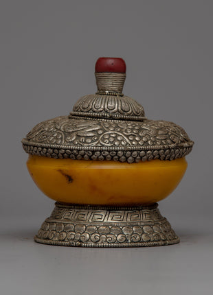 Silver Dhupur Rice Pot 