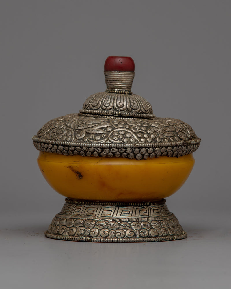 Silver Dhupur Rice Pot 