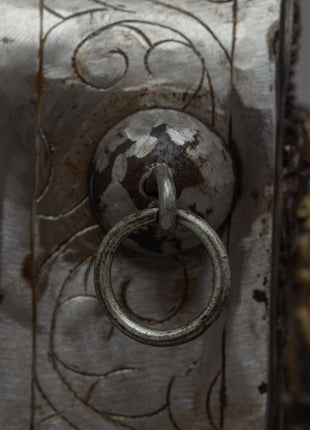 Iron Ghau Box | Sacred Tibetan Prayer Holder