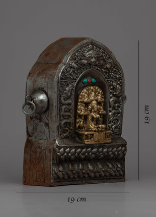 Brass Staue Ghau Box | Buddhist Ghau Handcrafted for You