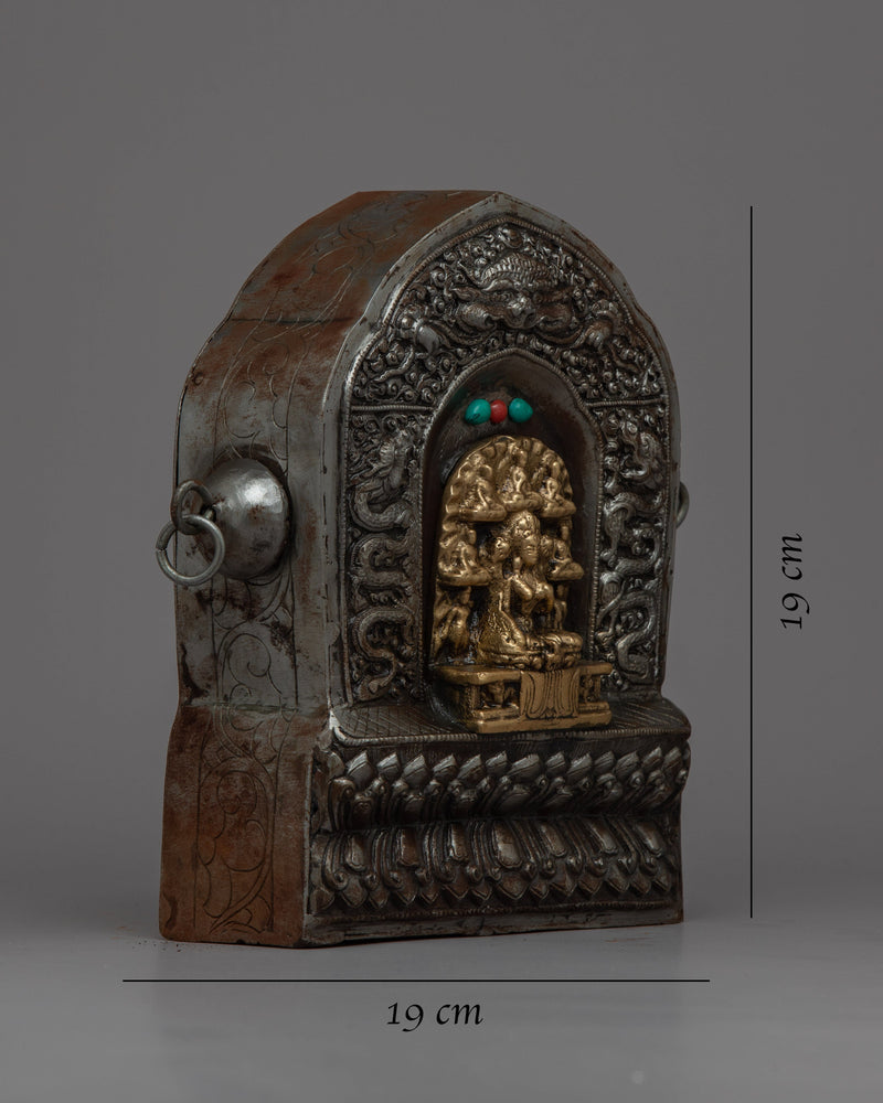Brass Staue Ghau Box | Buddhist Ghau Handcrafted for You