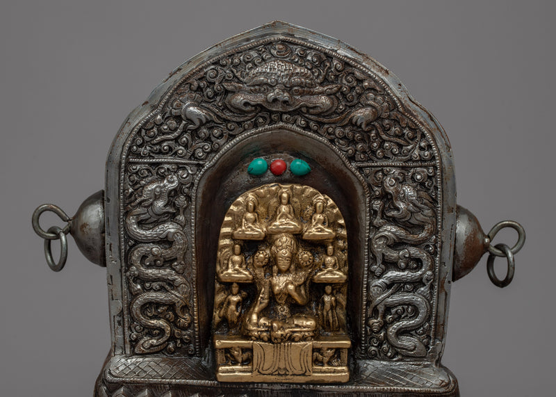 Brass Staue Ghau Box | Buddhist Ghau Handcrafted for You