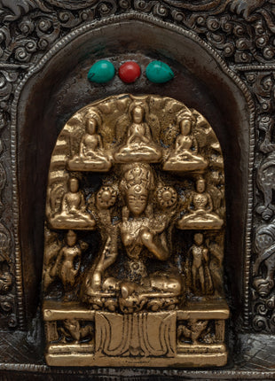 Brass Staue Ghau Box | Buddhist Ghau Handcrafted for You