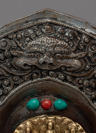 Brass Staue Ghau Box | Buddhist Ghau Handcrafted for You