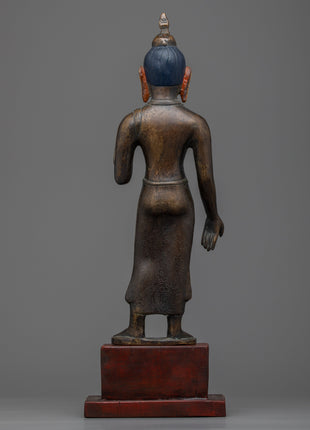 Standing Shakyamuni Buddha Figurine | Beacon of Enlightenment