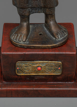 Standing Shakyamuni Buddha Figurine | Beacon of Enlightenment