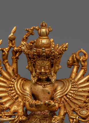 Kalachakra Symbol Statue | Machine Made Buddhist Statue