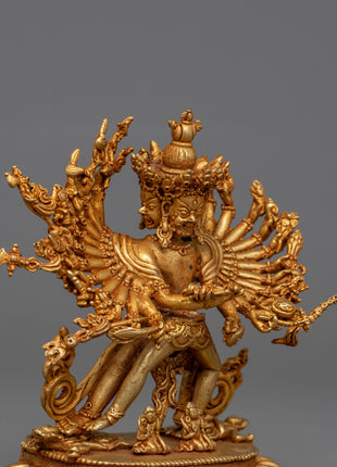 Kalachakra Symbol Statue | Machine Made Buddhist Statue