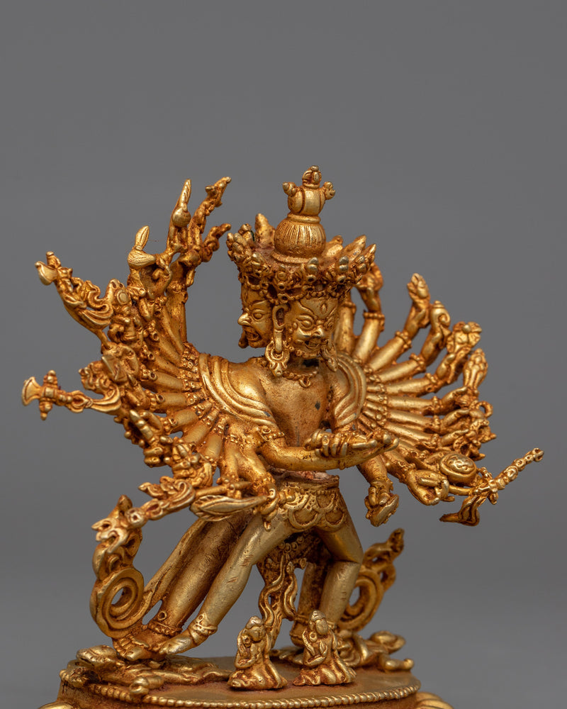 Kalachakra Symbol Statue | Machine Made Buddhist Statue
