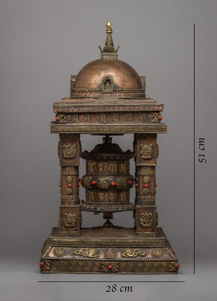 Big Prayer Wheel | Embrace Your Meditation Rituals