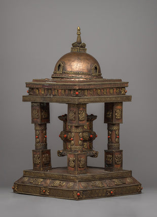 Big Prayer Wheel | Embrace Your Meditation Rituals