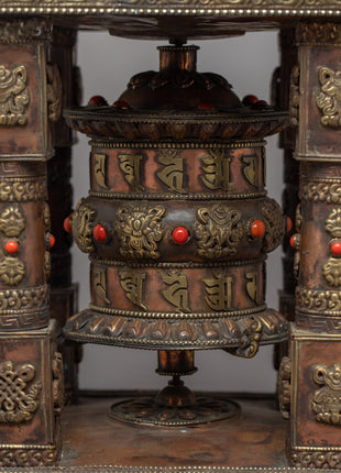 Big Prayer Wheel | Embrace Your Meditation Rituals