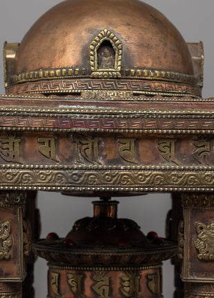 Big Prayer Wheel | Embrace Your Meditation Rituals