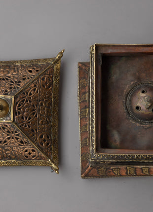 Table Top Prayer Wheel | Sacred Spin in a Compact Design