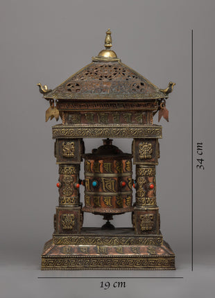 Table Top Prayer Wheel