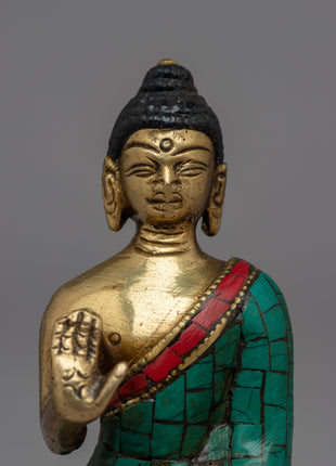 Small Amoghasiddhi Buddha Statue