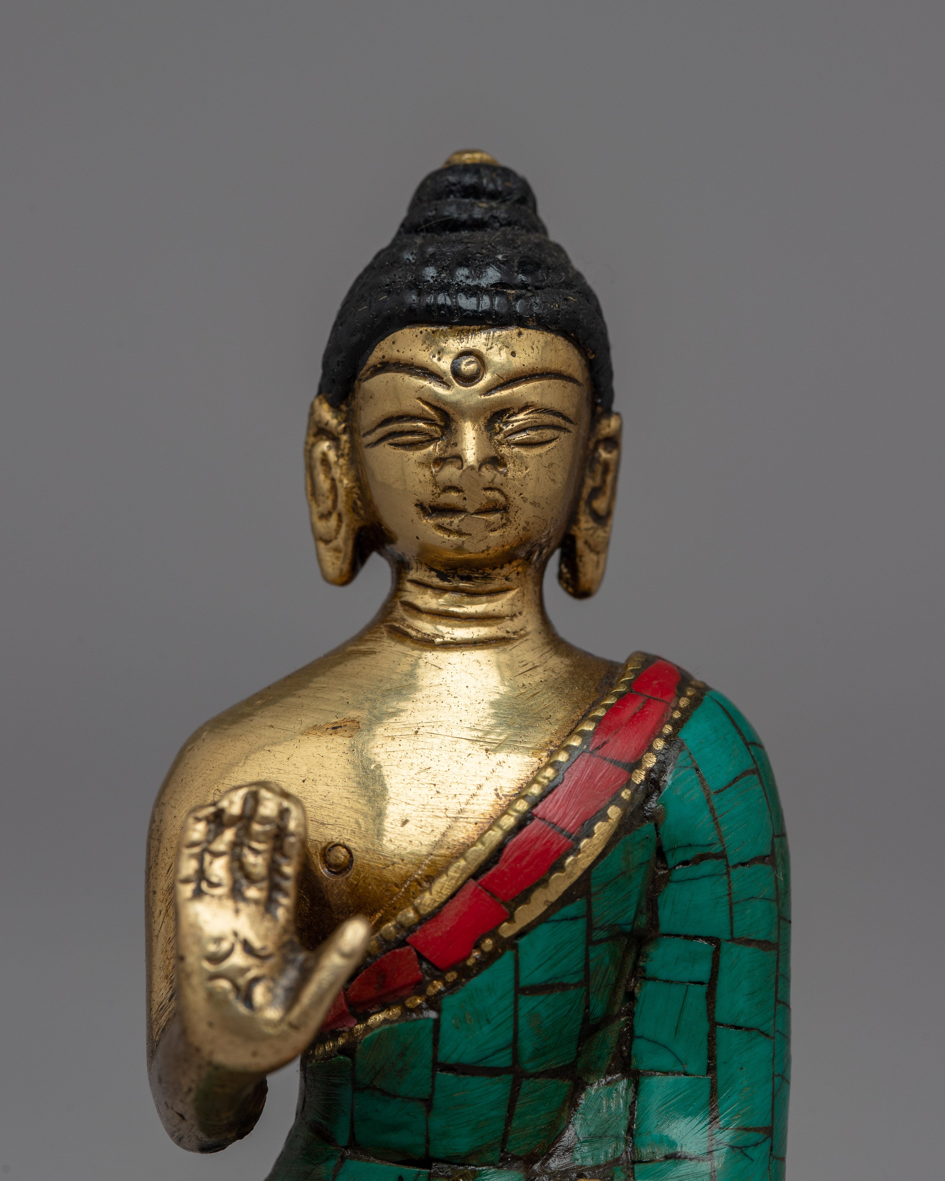 Small Amoghasiddhi Buddha Statue