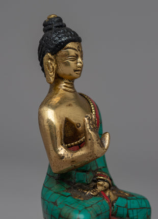 Small Amoghasiddhi Buddha Statue