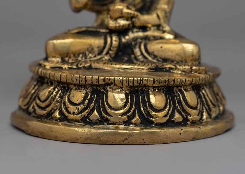 Amoghasiddhi Buddha Under the Bodhi Tree Statue