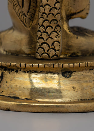 Amoghasiddhi Buddha Under the Bodhi Tree Statue