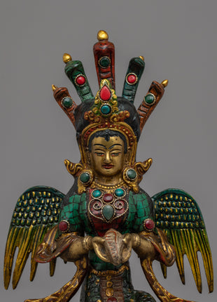 Naga Kanya Goddess Statue | Symbol of Serpent Deity Beauty