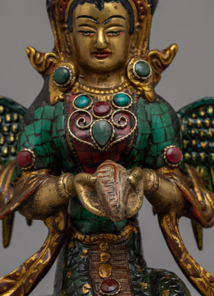 Naga Kanya Goddess Statue | Symbol of Serpent Deity Beauty