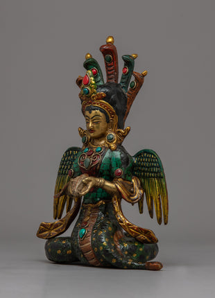 Naga Kanya Goddess Statue | Symbol of Serpent Deity Beauty