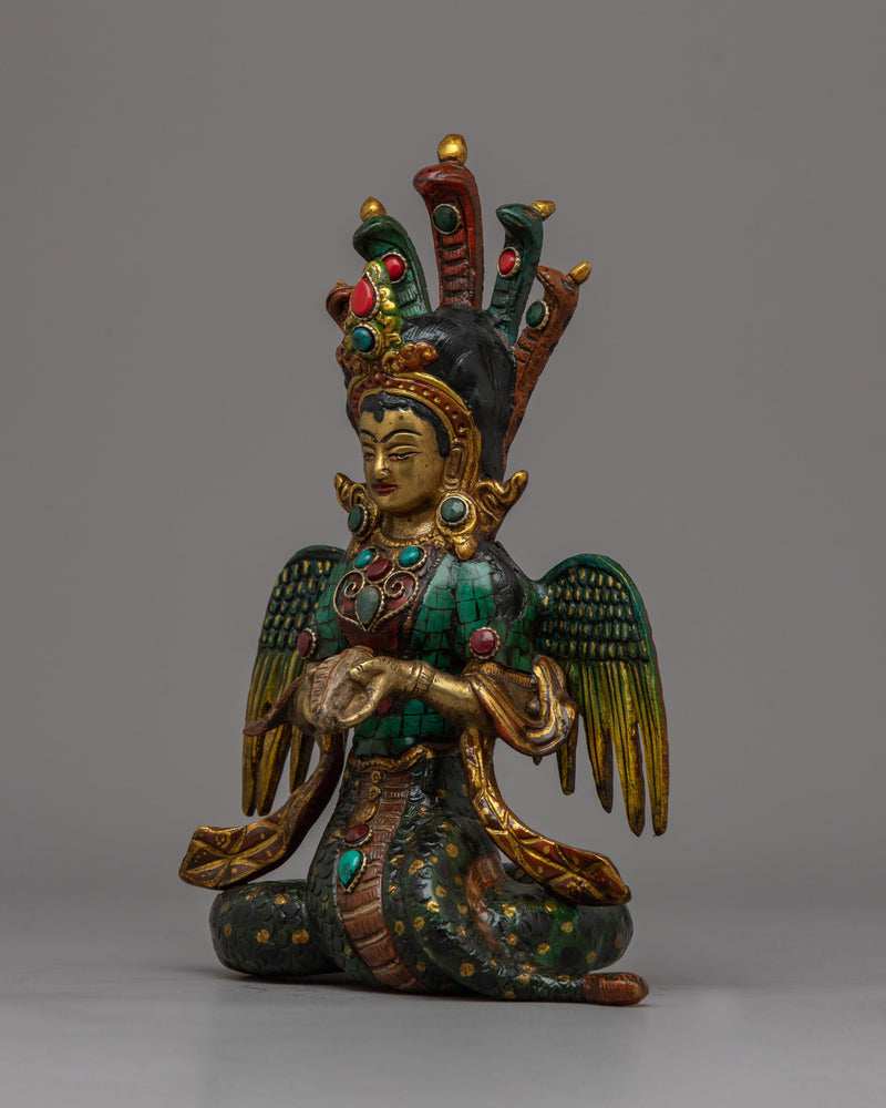 Naga Kanya Goddess Statue | Symbol of Serpent Deity Beauty