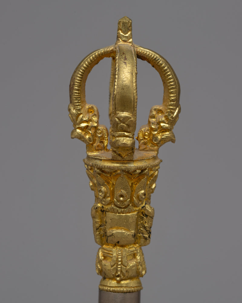 Bronze Vajra and Bell Set | Sacred Instruments for Meditation & Rituals