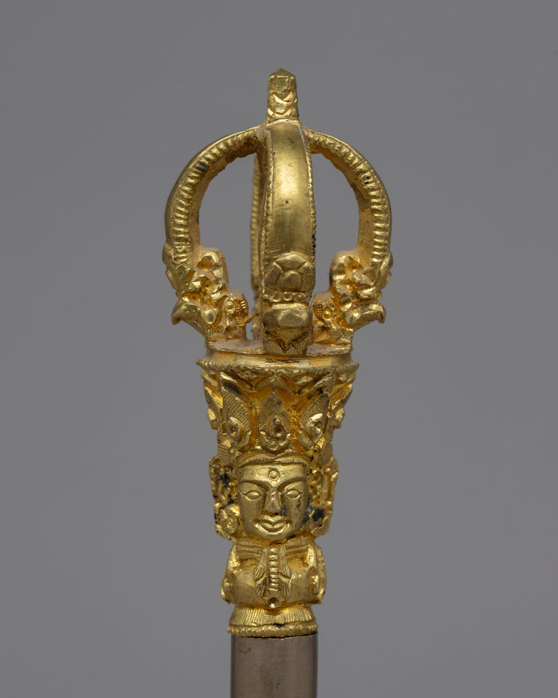 Bronze Vajra and Bell Set | Sacred Instruments for Meditation & Rituals