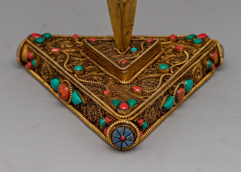 Ritual Dagger " Phurba" | Handmade Excellence for Spiritual Rituals