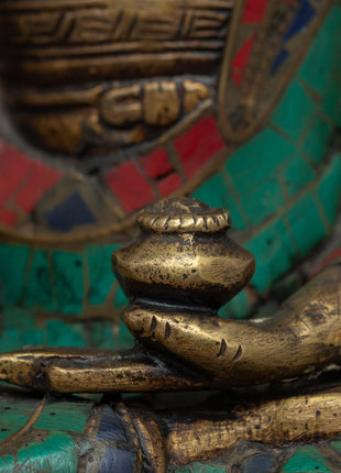 Brass Shakyamuni Buddha Statue | Artistic Expression of Peace
