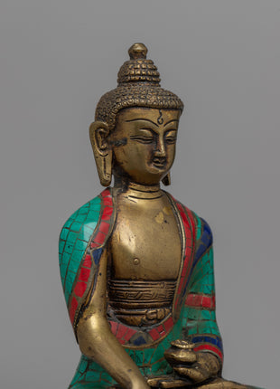 Brass Shakyamuni Buddha Statue | Artistic Expression of Peace