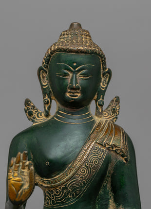 Handcrafted Amoghasiddhi Buddha Statue | Elevate Your Space with Buddha Statue