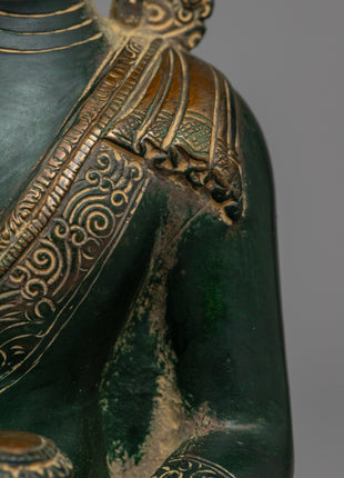Handcrafted Amoghasiddhi Buddha Statue | Elevate Your Space with Buddha Statue