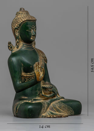 Handcrafted Amoghasiddhi Buddha Statue | Elevate Your Space with Buddha Statue