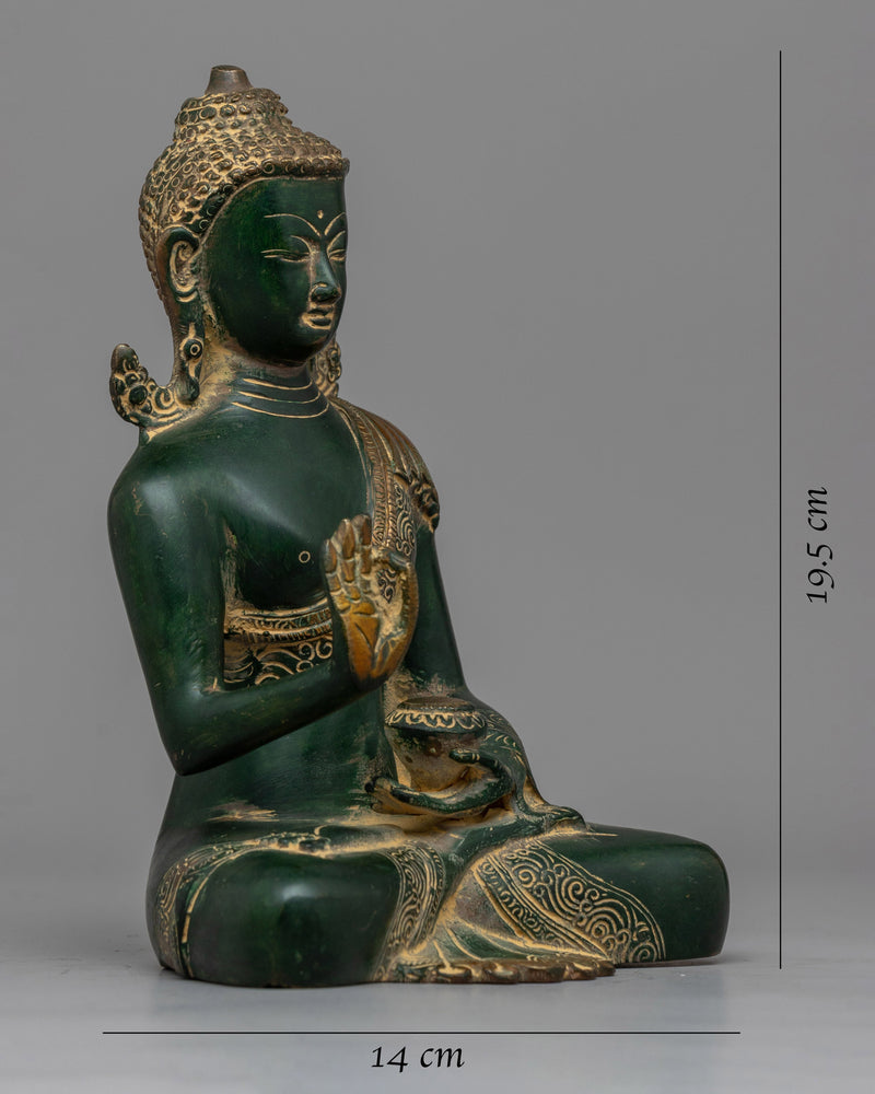 Handcrafted Amoghasiddhi Buddha Statue | Elevate Your Space with Buddha Statue