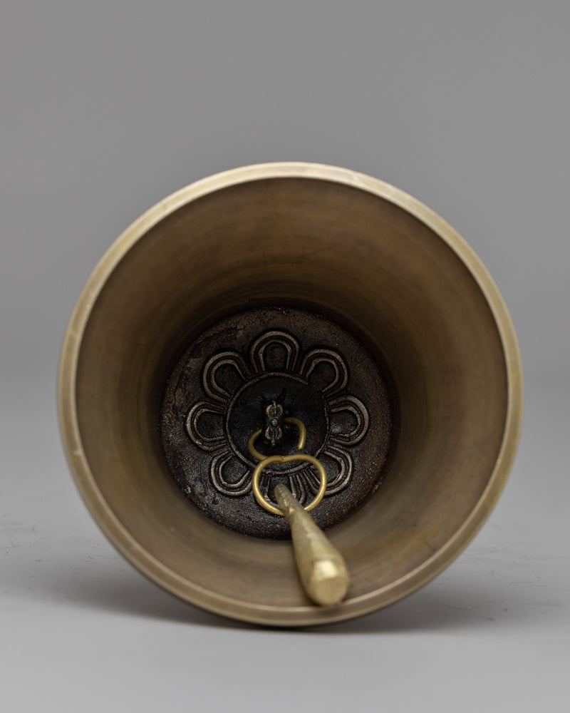 Tibetan Sacred Vajra and Bell Set | Sacred Instruments for Meditation & Rituals