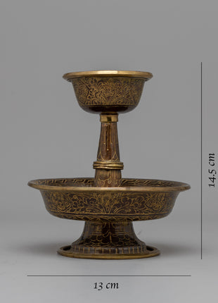 Copper Serkyem Set | Genuine Tibetan Artisan Craft