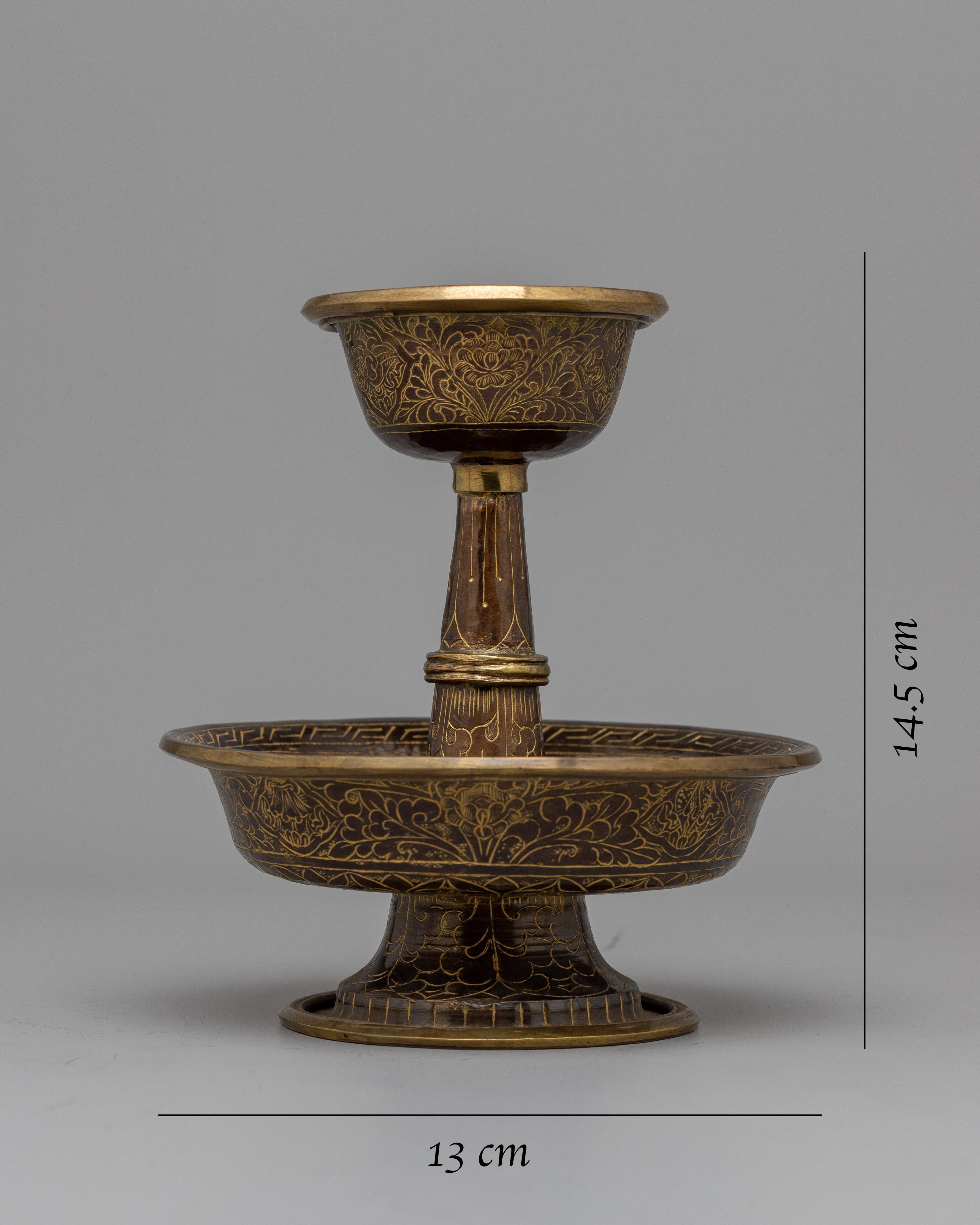 Copper Serkyem Set | Genuine Tibetan Artisan Craft