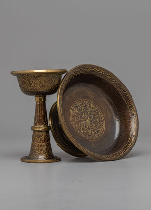 Copper Serkyem Set | Genuine Tibetan Artisan Craft