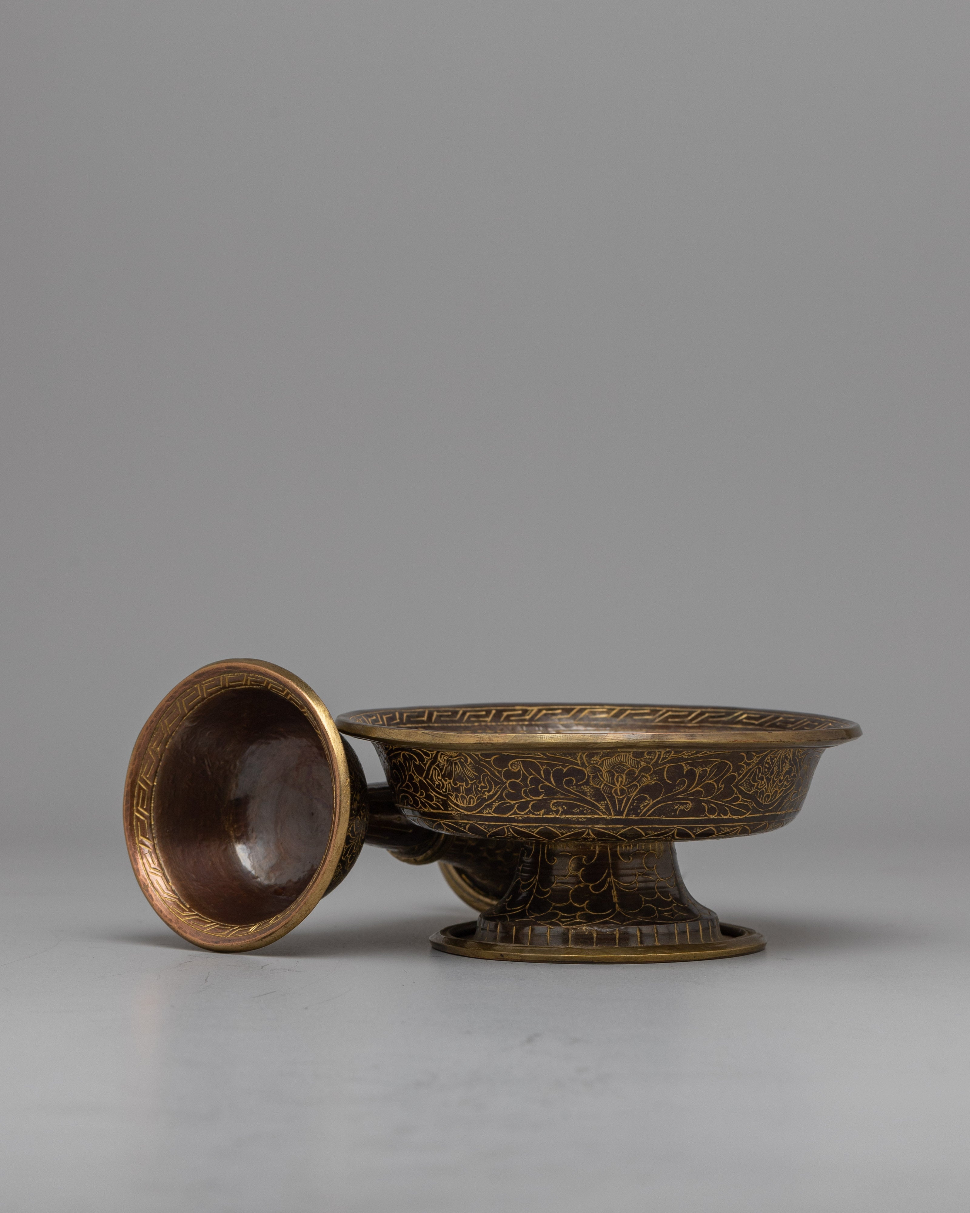 Copper Serkyem Set | Genuine Tibetan Artisan Craft