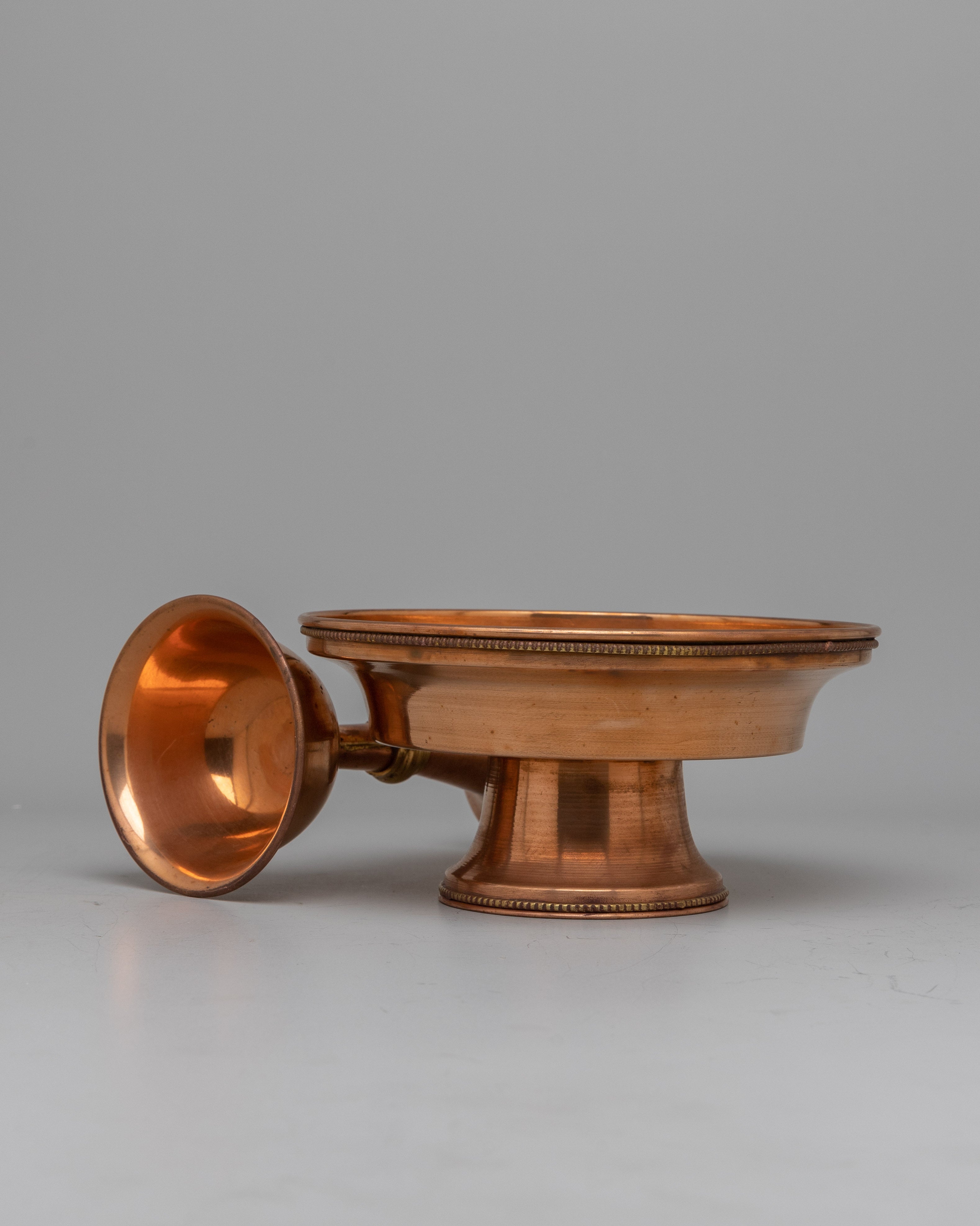 Copper Serkyem Set | Embracing Tibetan Traditions & Rituals