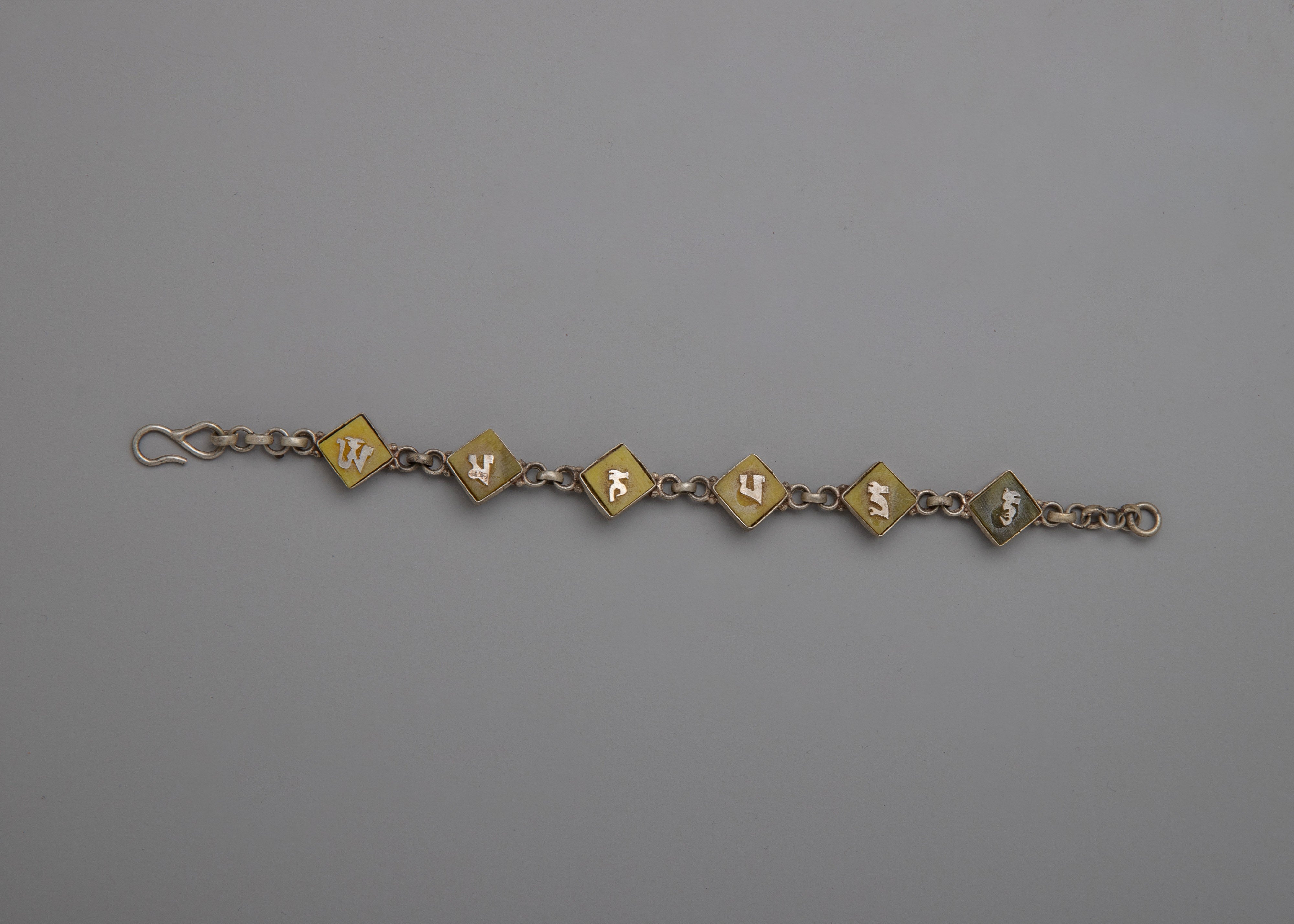 Tibetan Mantra Bracelet | A Touch of Himalayan Spirituality