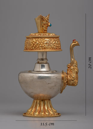 Handmade Tibetan Bhumpa | Handcrafted for Buddhist Ceremony and Decor