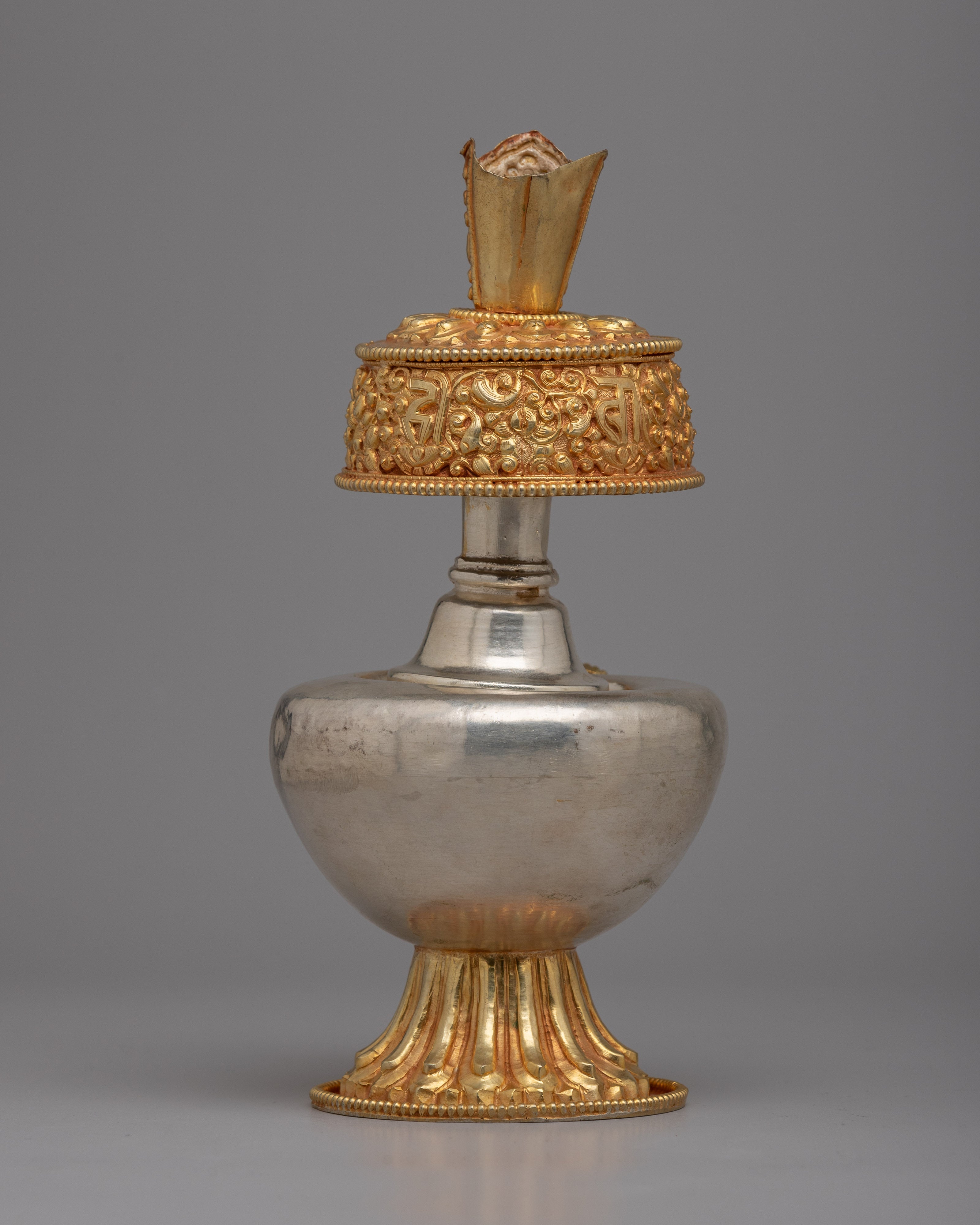Handmade Tibetan Bhumpa | Handcrafted for Buddhist Ceremony and Decor