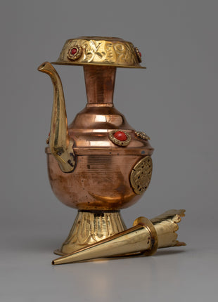 Tibetan Ritual Vase | Sacred Offering Bhumpa