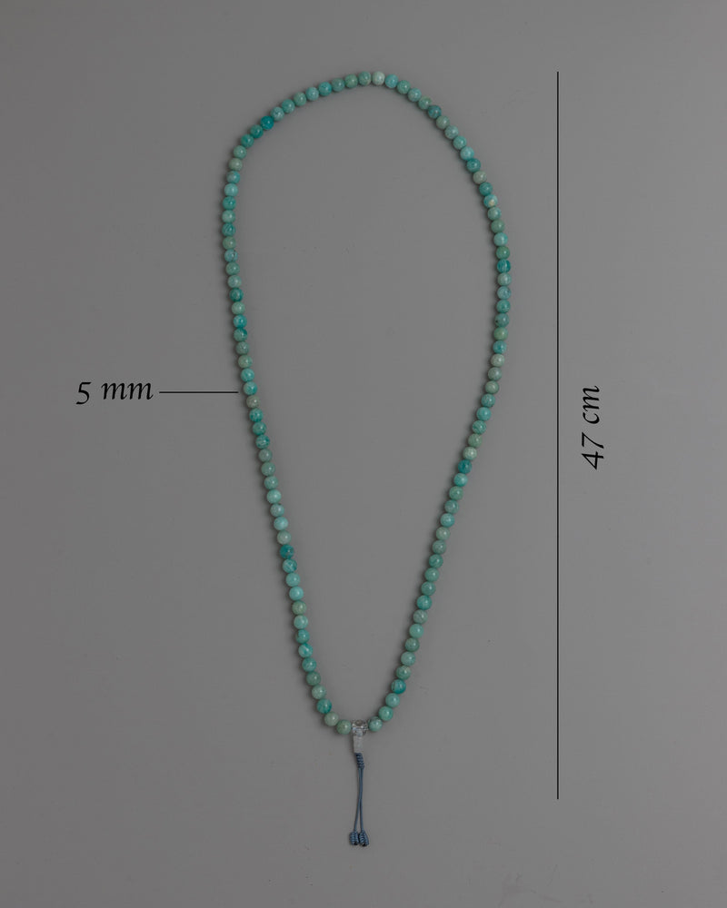 Natural Amazonite Beads | Ideal for Calming Jewelry Designs