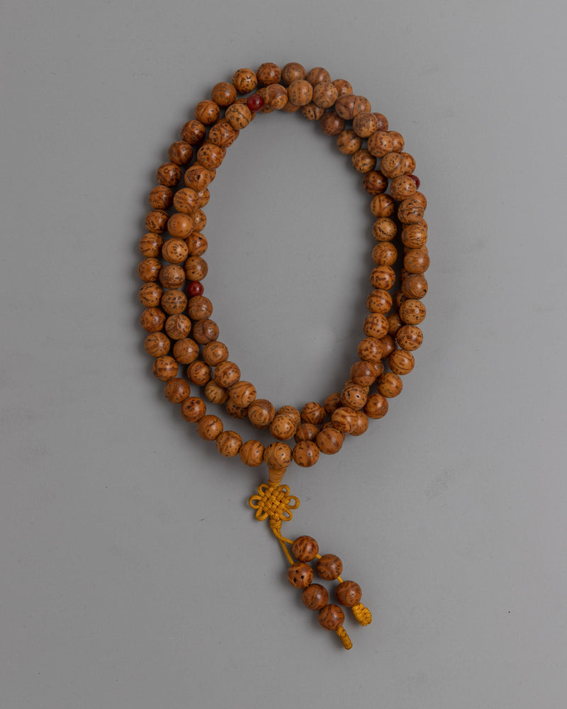 Indian Bodhi Mala Beads | For Yoga, Prayer, and Mindfulness