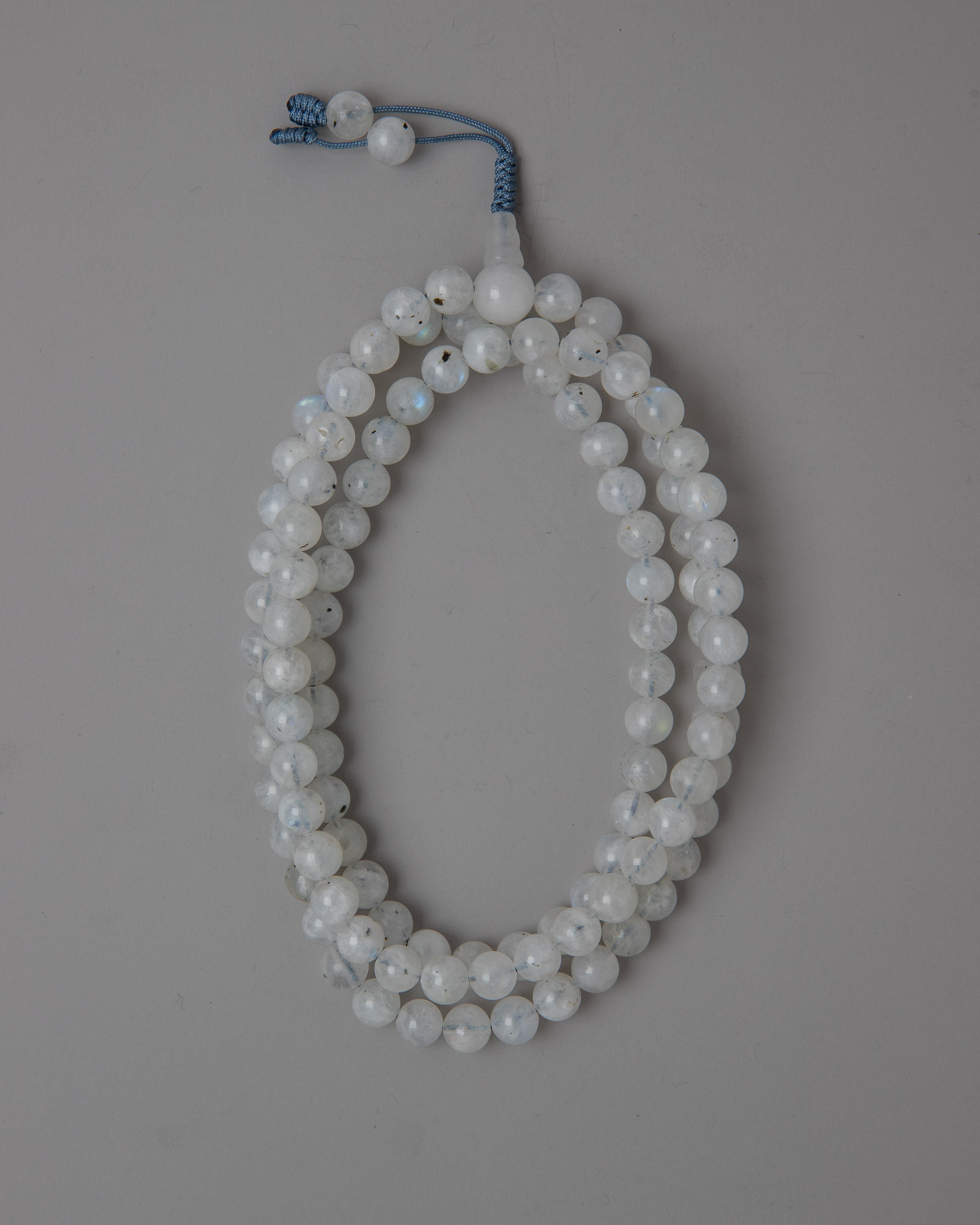 Mala Beads Moon Stone | Soothing Beads for Mindful Reflection